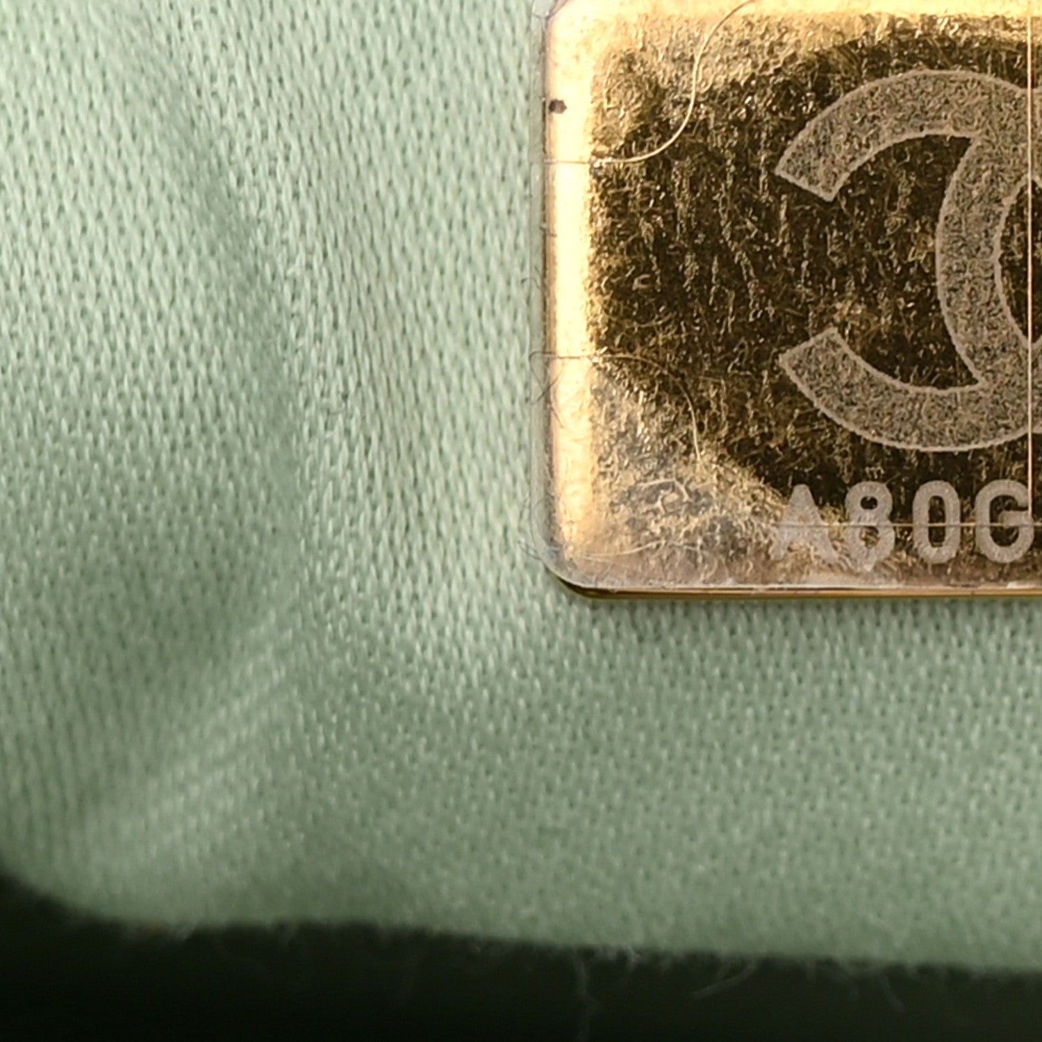 Chanel Caviar Quilted Small Chanel 25 Handbag Light Green 7 of 10