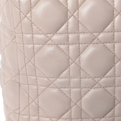 Christian Dior Lambskin Cannage Medium Lady Dior Light Pink 17 of 32