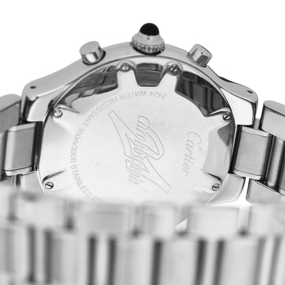 Cartier Stainless Steel 38mm Must de 21 Chronograph Quartz Watch Black 4 of 4