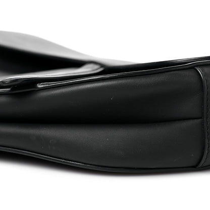 Christian Dior Ultra Matte Calfskin Saddle Bag Black 9 of 16