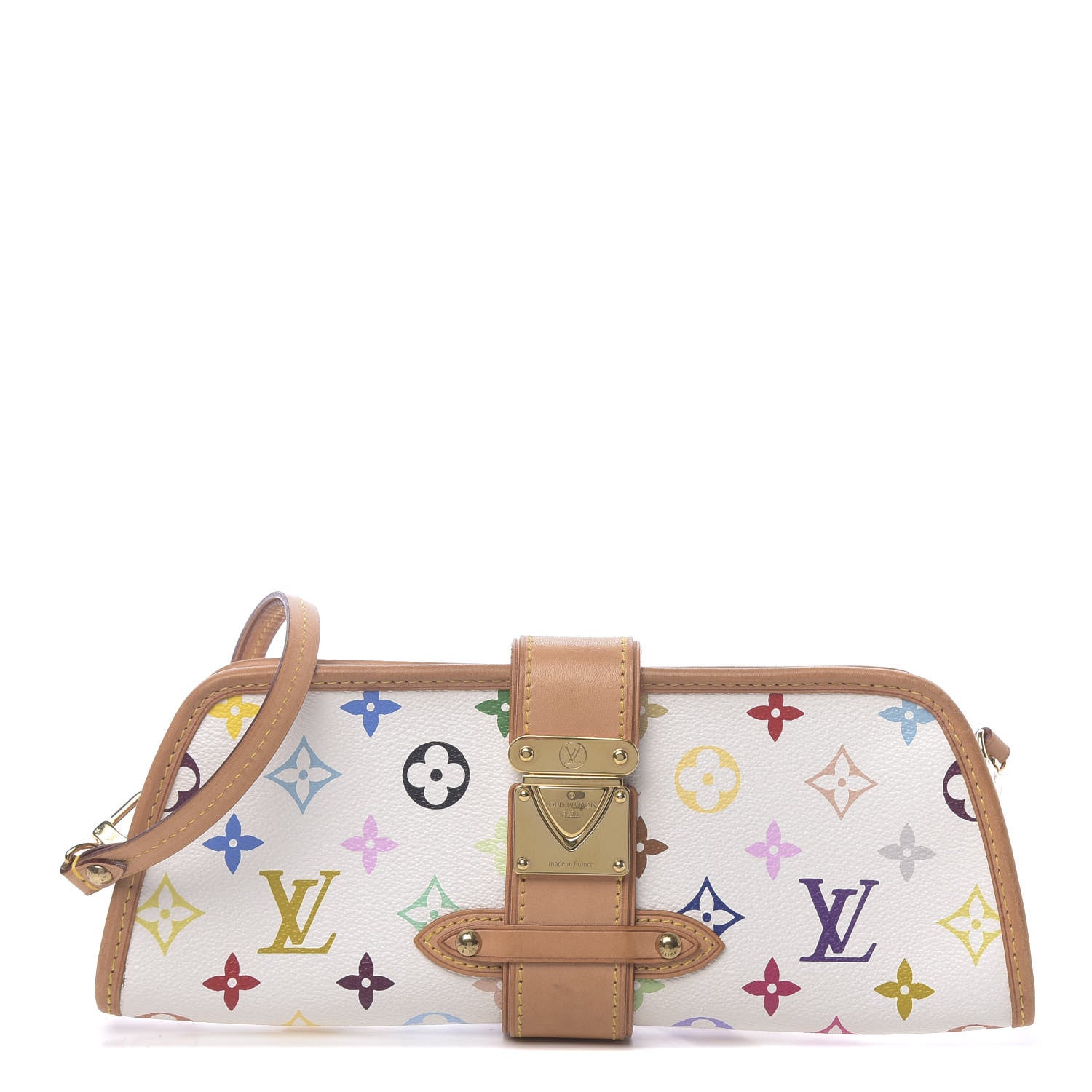 Louis Vuitton Monogram Multicolor Shirley White 1 of 10