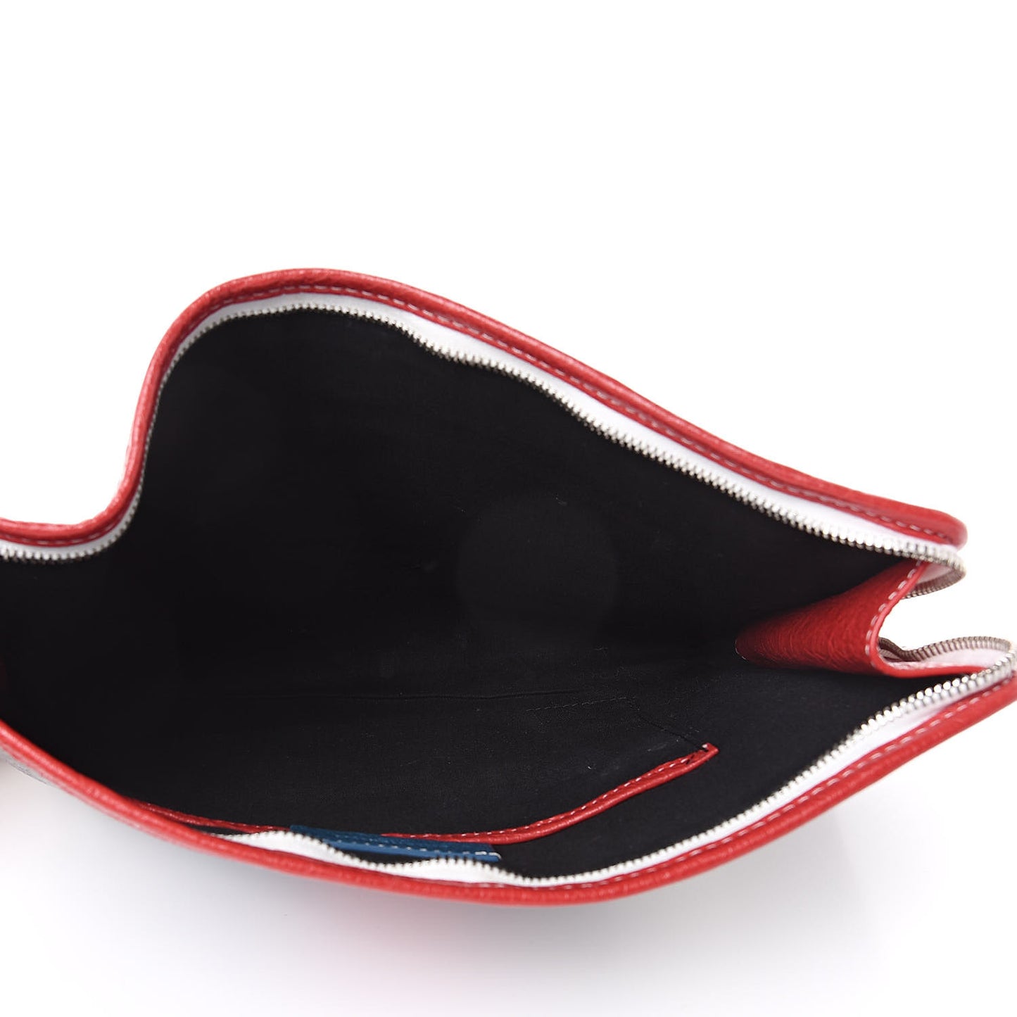 Agneau Arena Multicolore Bazar Pouch Grey White Black Red Blue