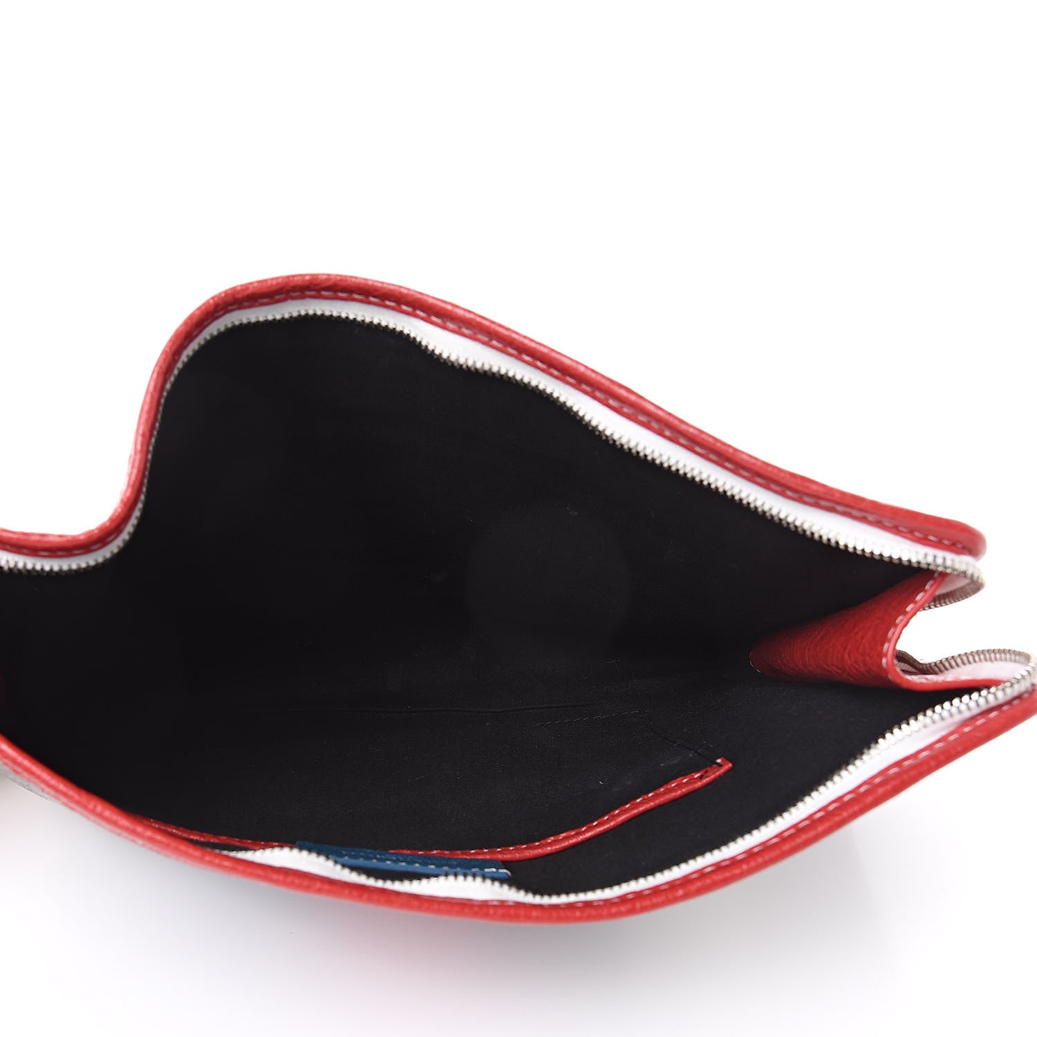 Balenciaga Agneau Arena Multicolore Bazar Pouch Grey White Black Red Blue 5 of 9