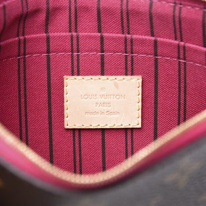 Louis Vuitton Monogram Neverfull MM GM Pochette Pivoine 5 of 8
