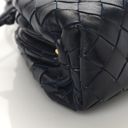 Bottega Veneta Nappa Intrecciato The Mini Pouch Navy 9 of 9