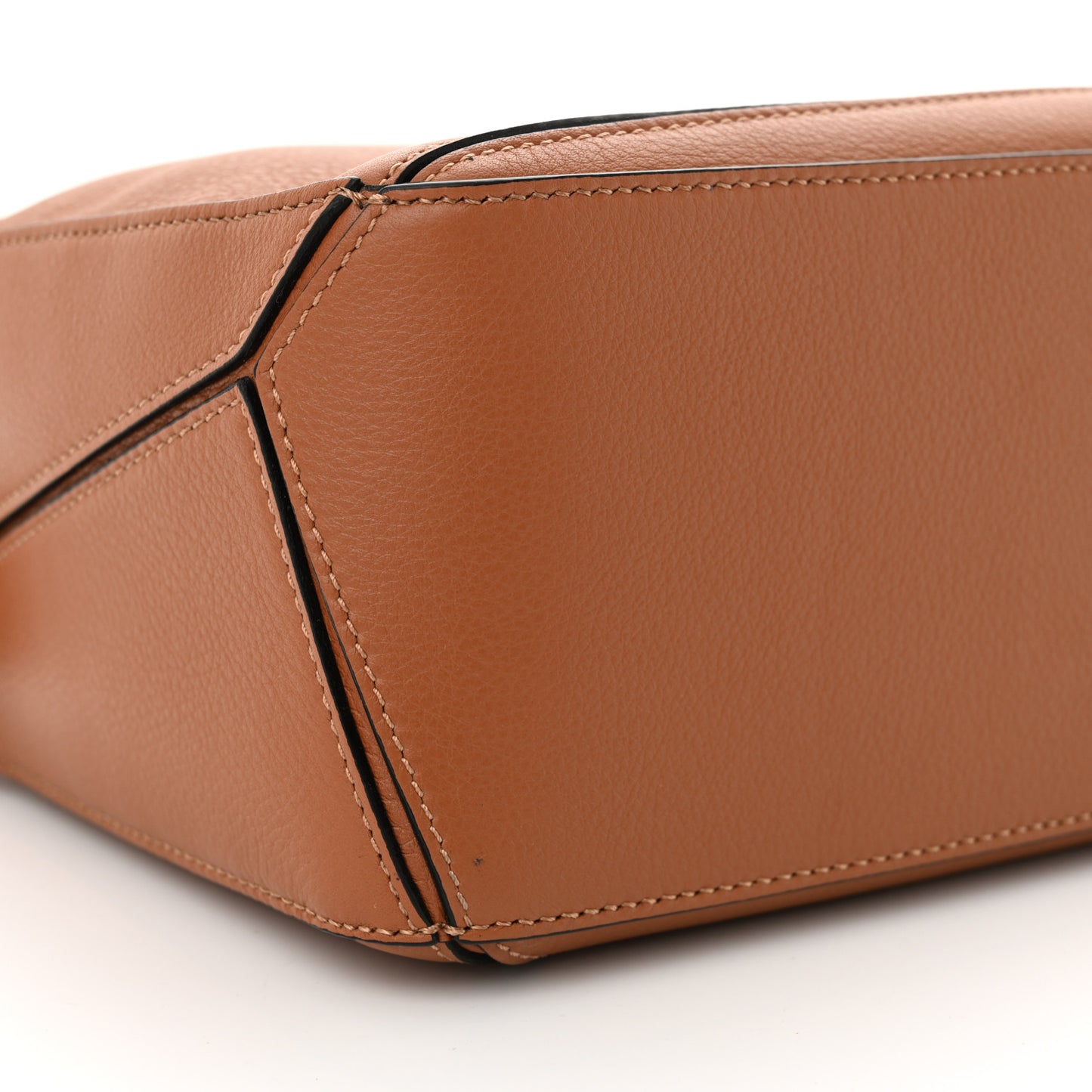 Calfskin Small Puzzle Bag Tan