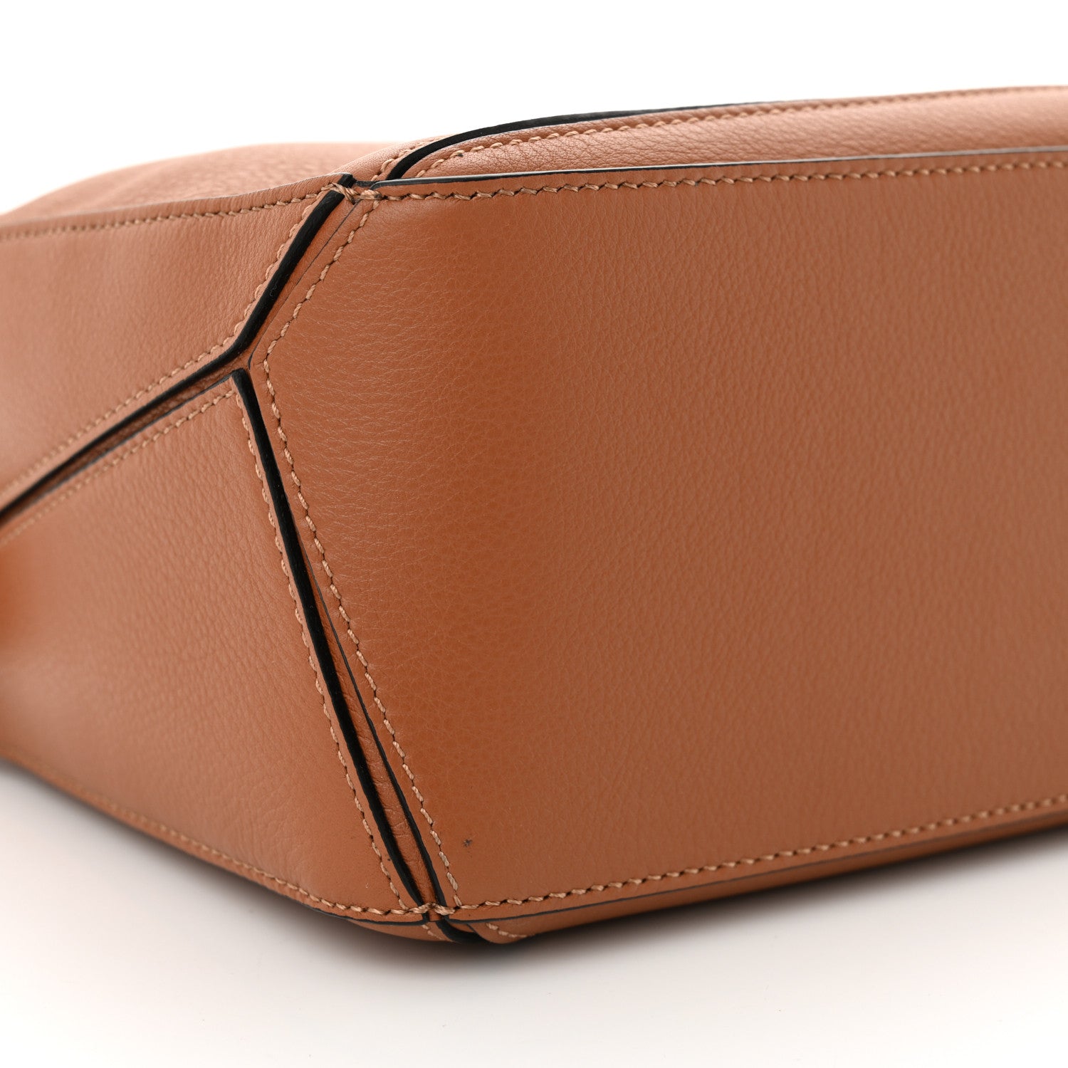 Loewe Calfskin Small Puzzle Bag Tan 9 of 10
