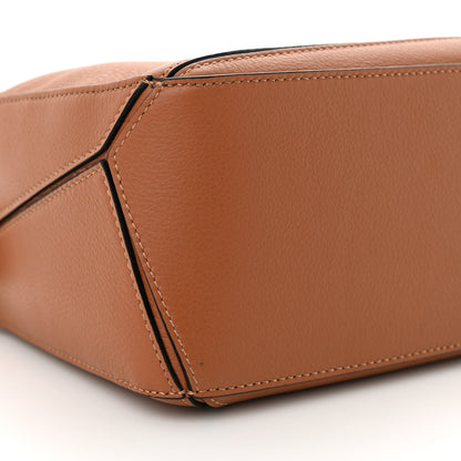 Loewe Calfskin Small Puzzle Bag Tan 9 of 10