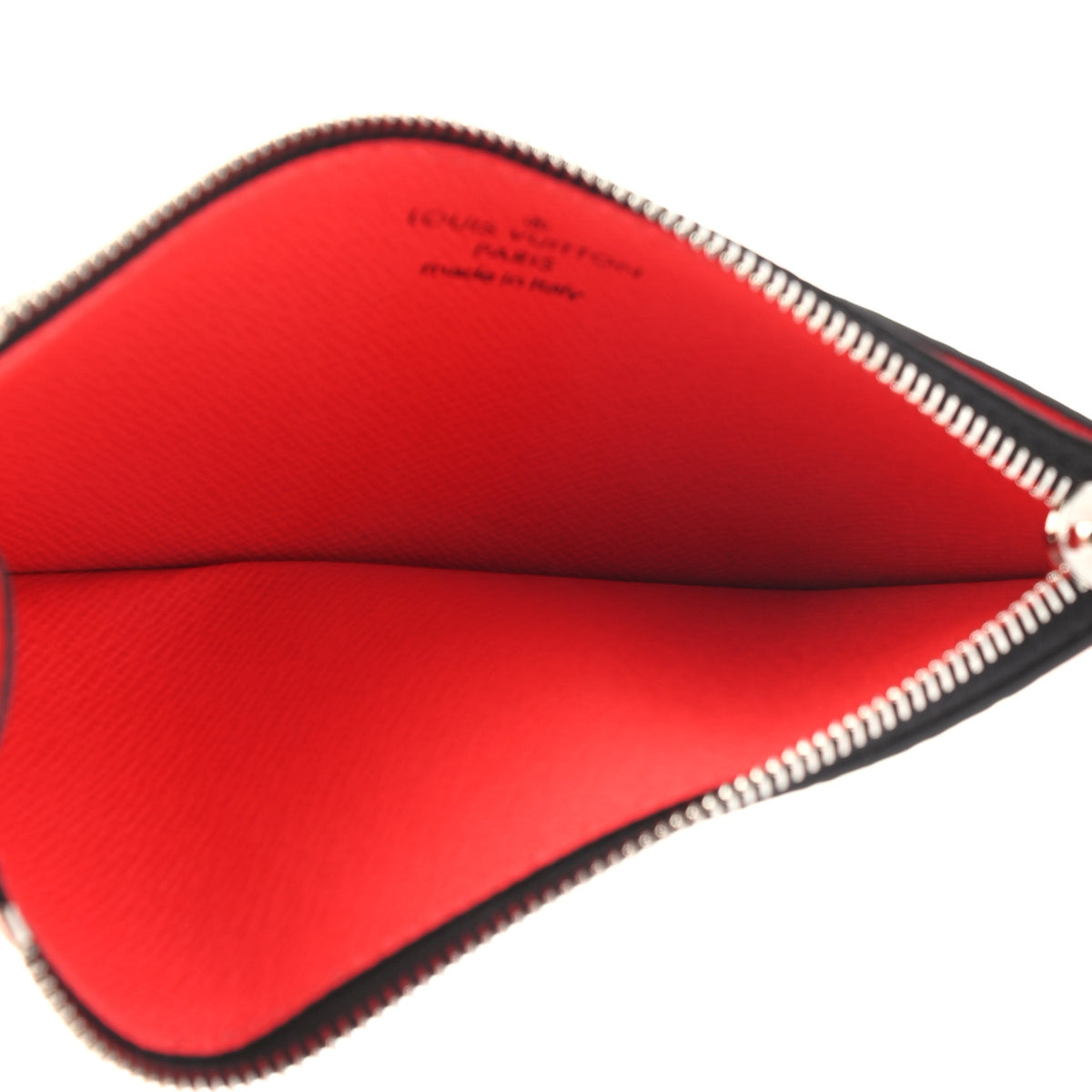 Louis Vuitton Taigarama Coin Card Holder Fire Red 5 of 7