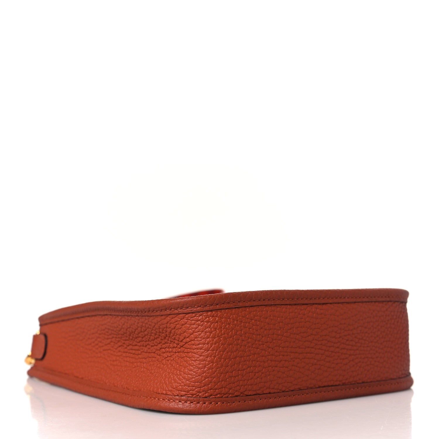 Hermes Taurillon Clemence Maxi Quadrille Evelyne TPM Cuivre Capucine Parme Rouge Duchess 4 of 10