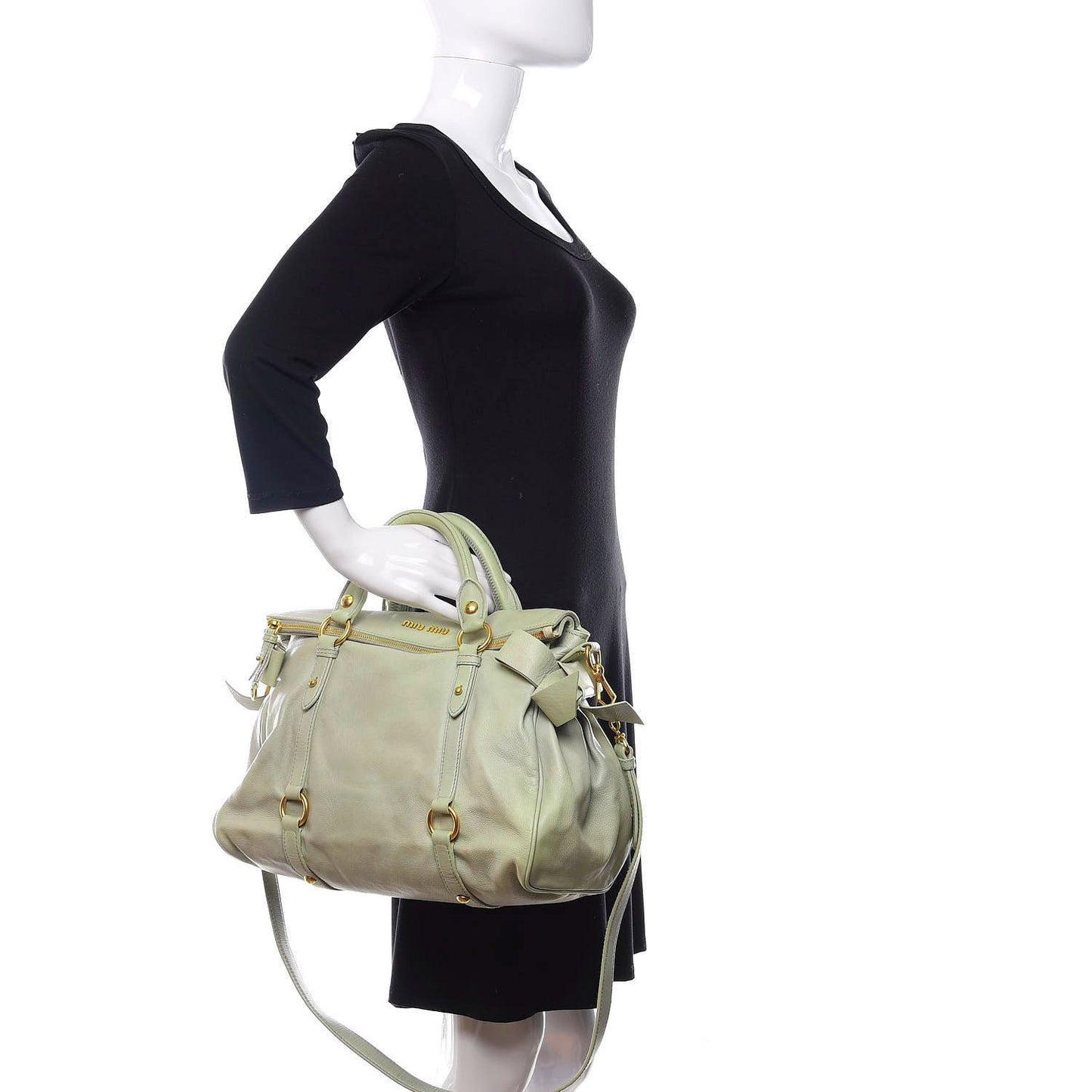Vitello Bow Bag Nube