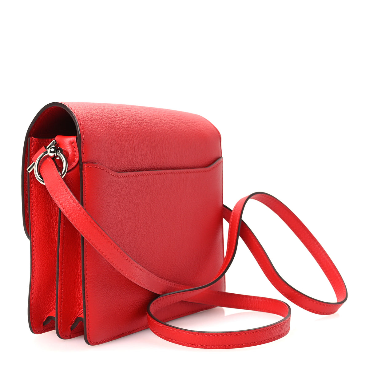 Hermes Evercolor Mini Sac Roulis Rouge De Coeur 3 of 10