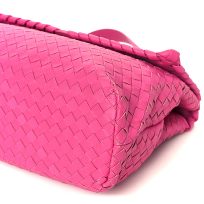 Bottega Veneta Nappa Intrecciato Large Olimpia Bag Rosa Shock 12 of 12