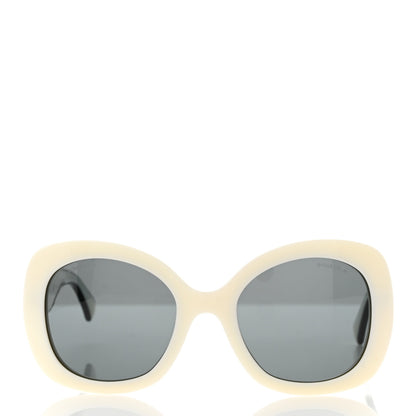 Chanel Acetate Sunglasses 71414A White 2 of 7