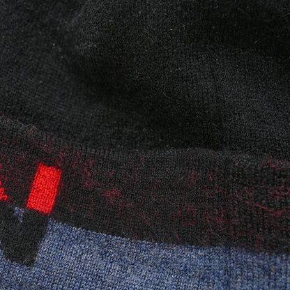 Louis Vuitton Wool Horizon Beanie Hat Rouge Blue 5 of 5