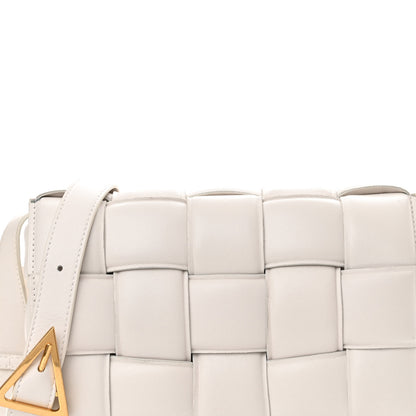 Bottega Veneta Nappa Maxi Intreccio Padded Cassette Crossbody Bag Chalk 8 of 11