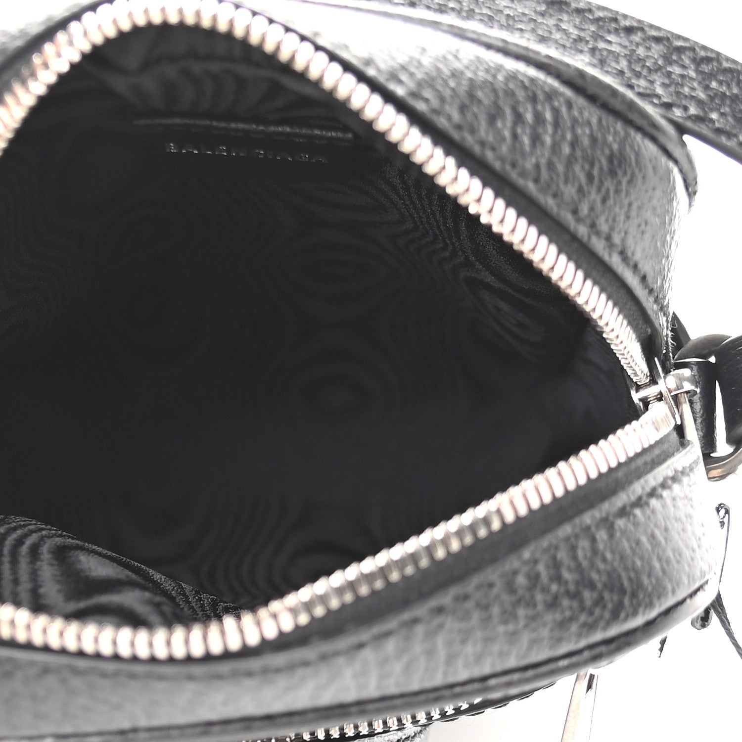 Gucci X BALENCIAGA BB Monogram Web Mini Ophidia Messenger Black 5 of 9