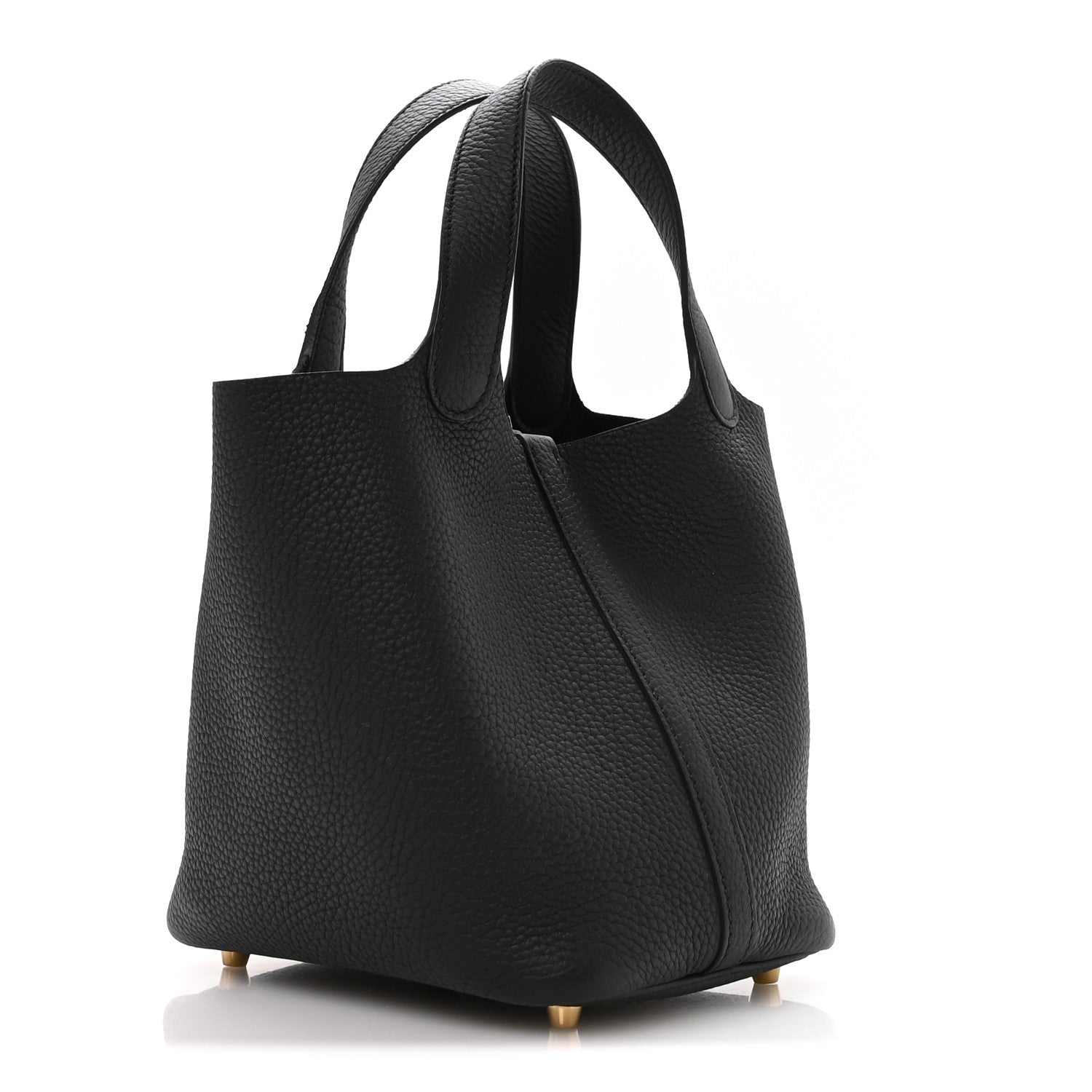 Hermes Taurillon Clemence Picotin Lock 18 PM Black 2 of 12