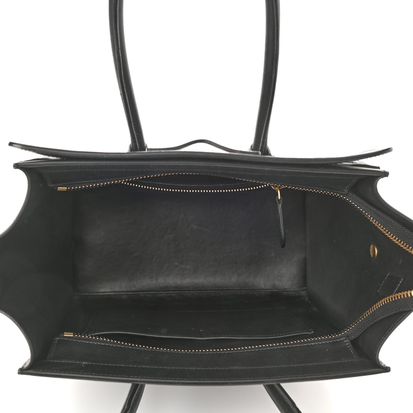 Smooth Calfskin Micro Luggage Black