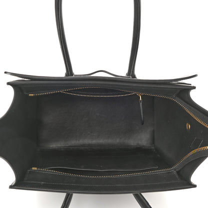 Celine Smooth Calfskin Micro Luggage Black 5 of 8