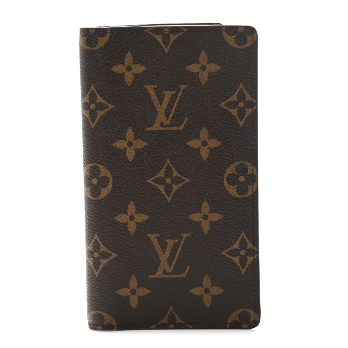 Monogram Checkbook Holder Case Wallet