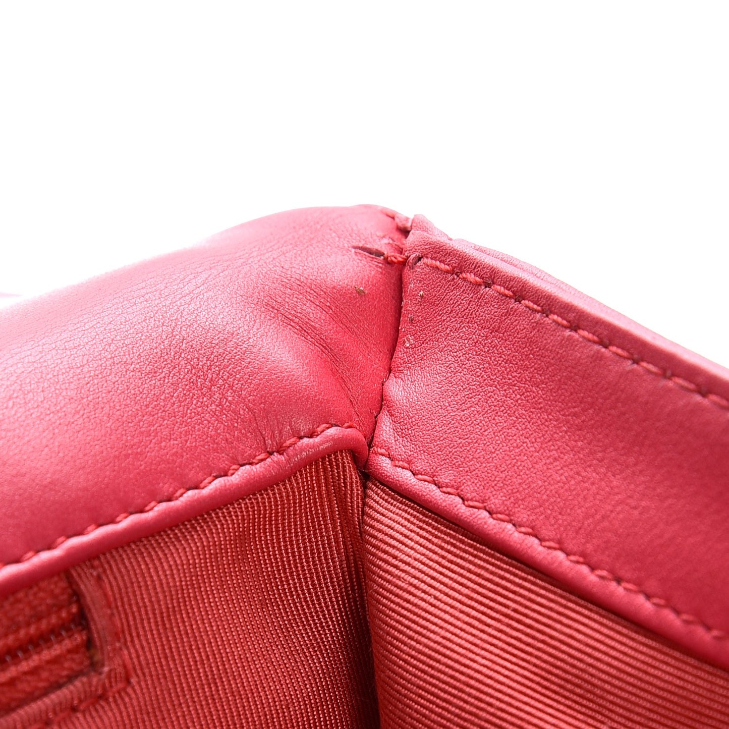 Patent Quilted Large Boy Flap Pink
