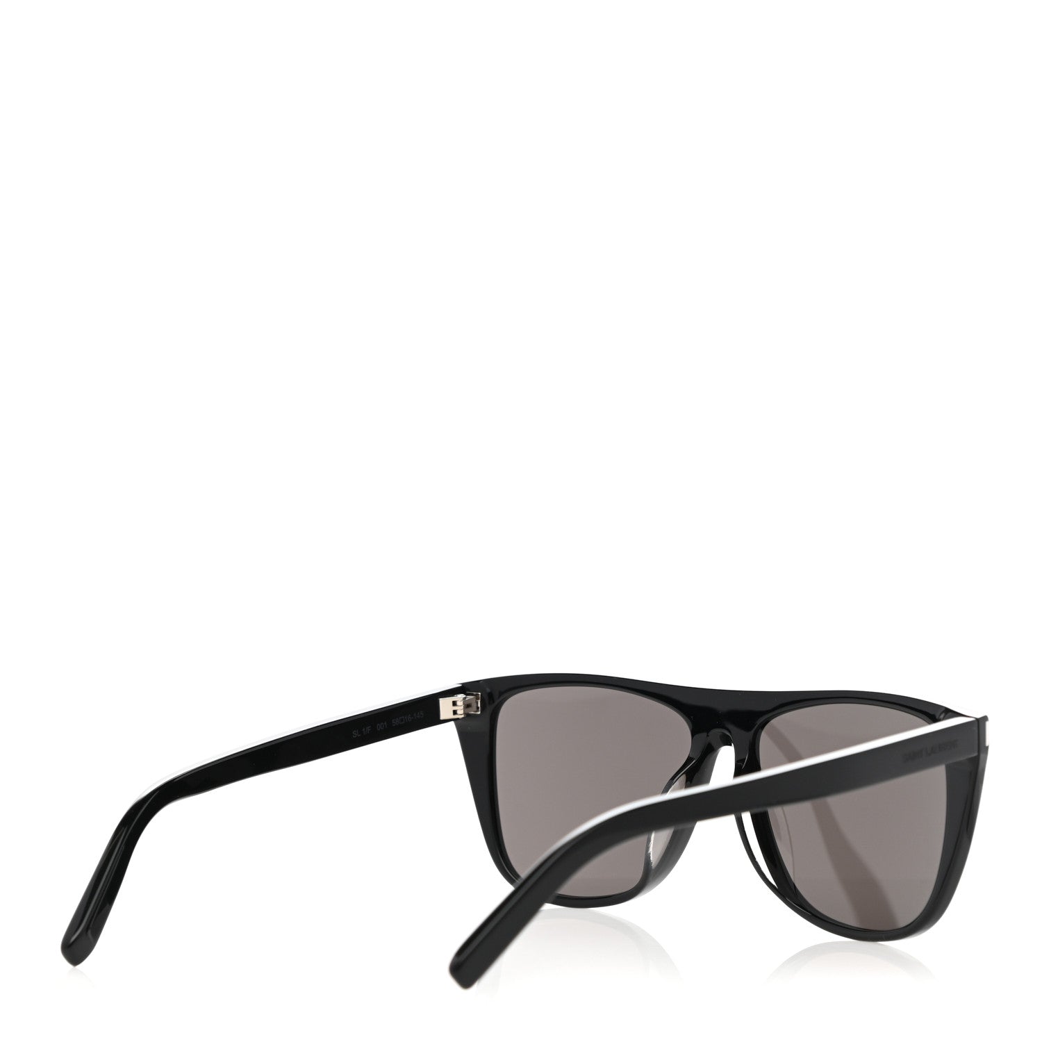 Saint Laurent SL1F Sunglasses Black 4 of 8