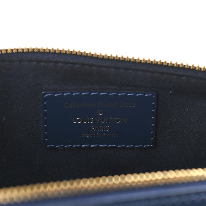 Louis Vuitton Damier Paillettes Speedy 30 Blue 6 of 10