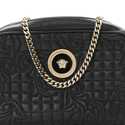 Versace Nappa Quilted Medusa Camera Bag Black 7 of 9