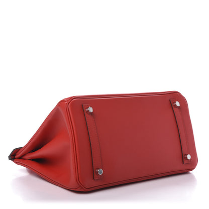 Hermes Epsom Birkin 30 Rouge De Coeur 4 of 11