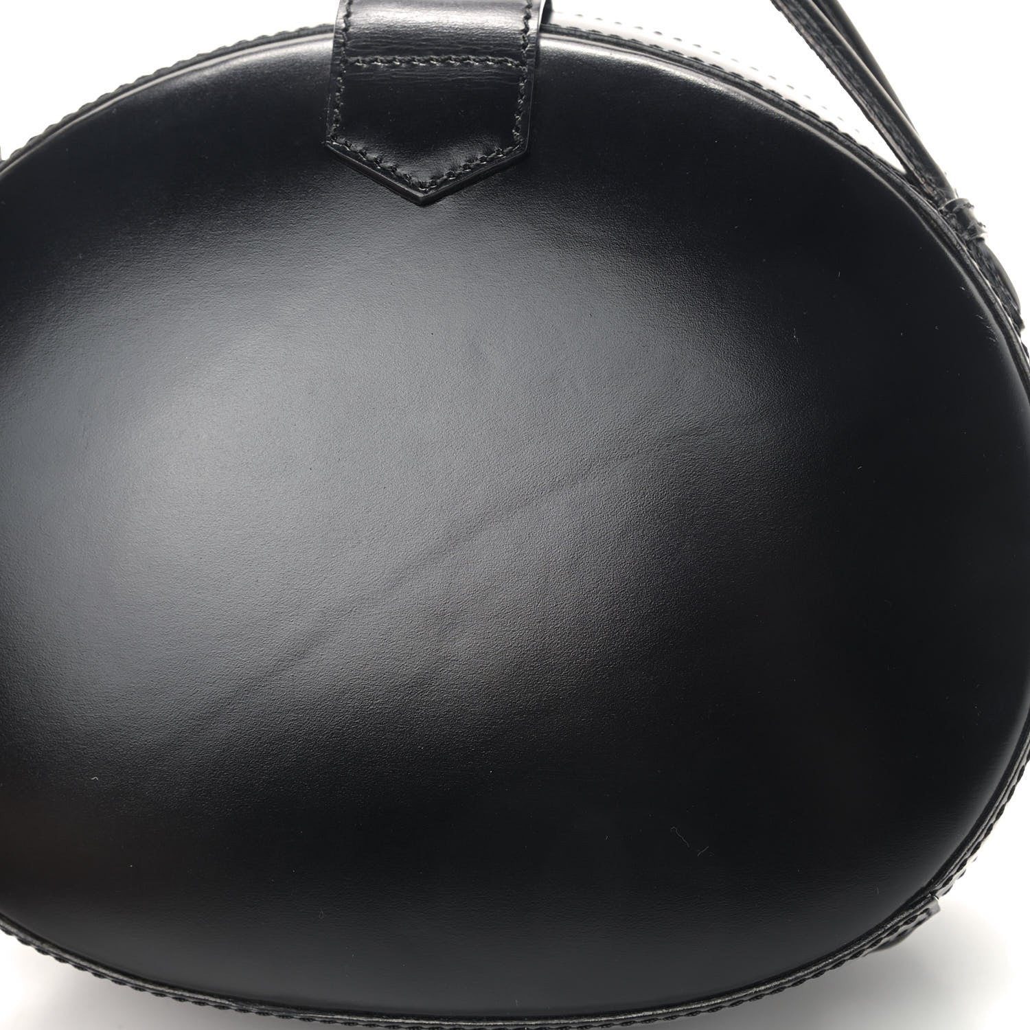 Loewe Calfskin Round Top Handle Bag Black 17 of 18