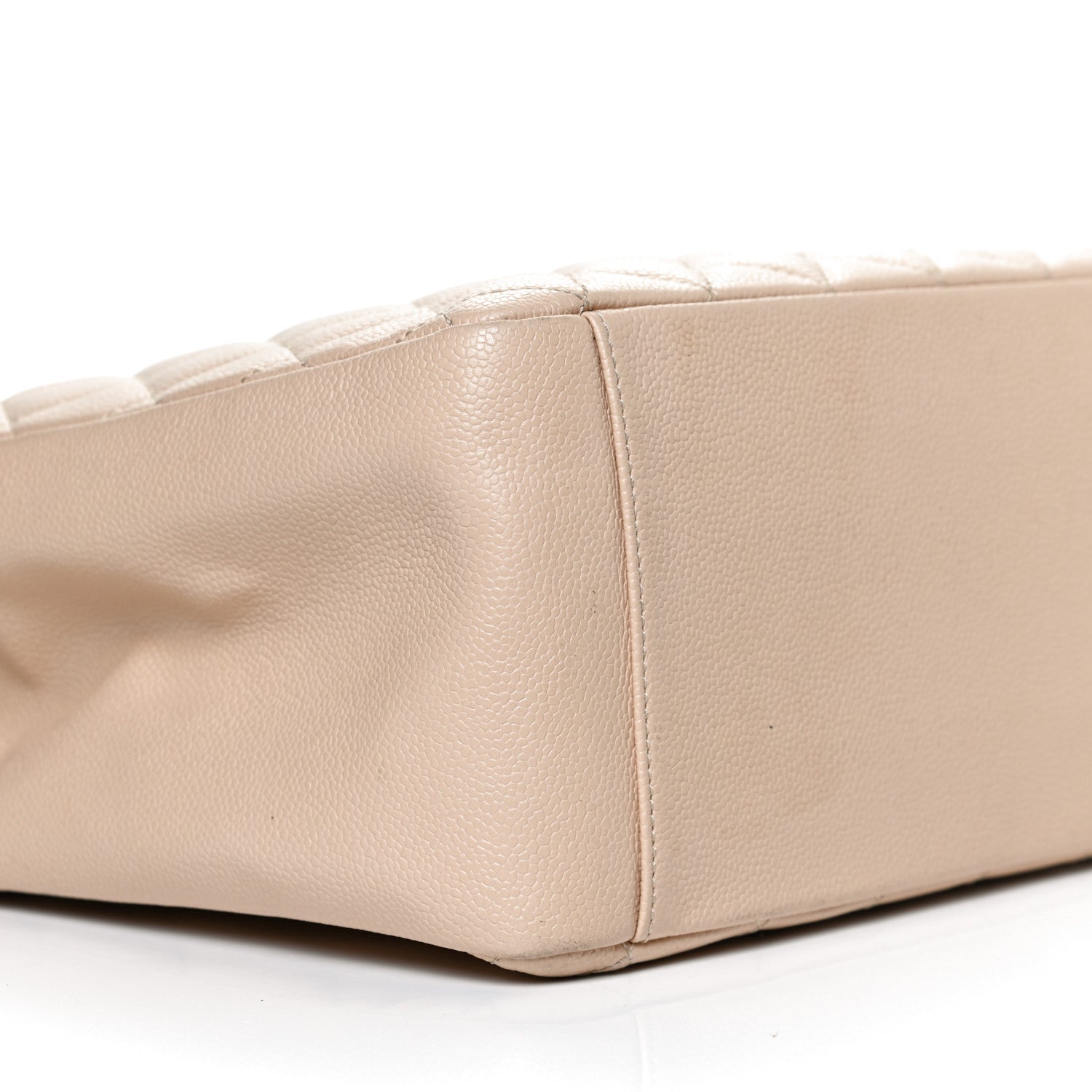 Chanel Caviar Quilted Grand Shopping Tote GST Beige Clair 9 of 15