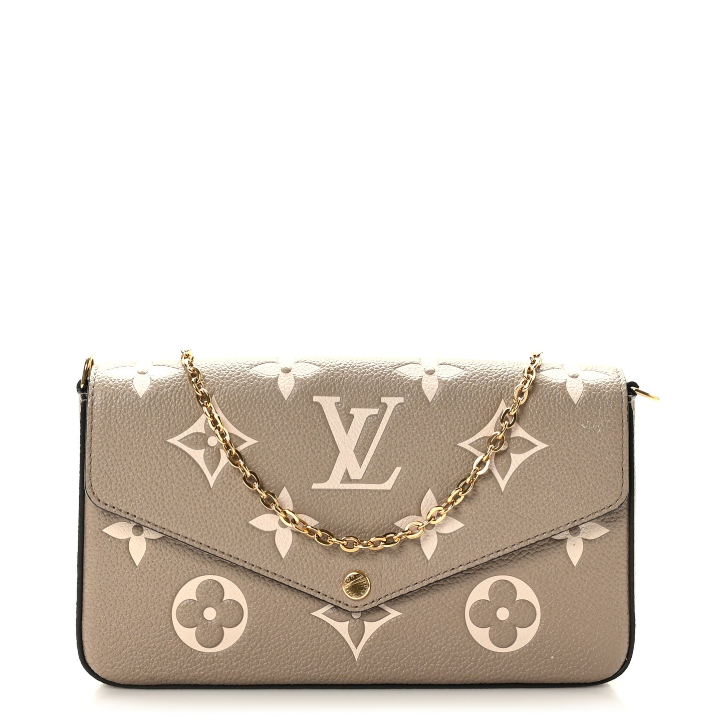 Empreinte Monogram Giant Felicie Pochette Tourterelle Creme