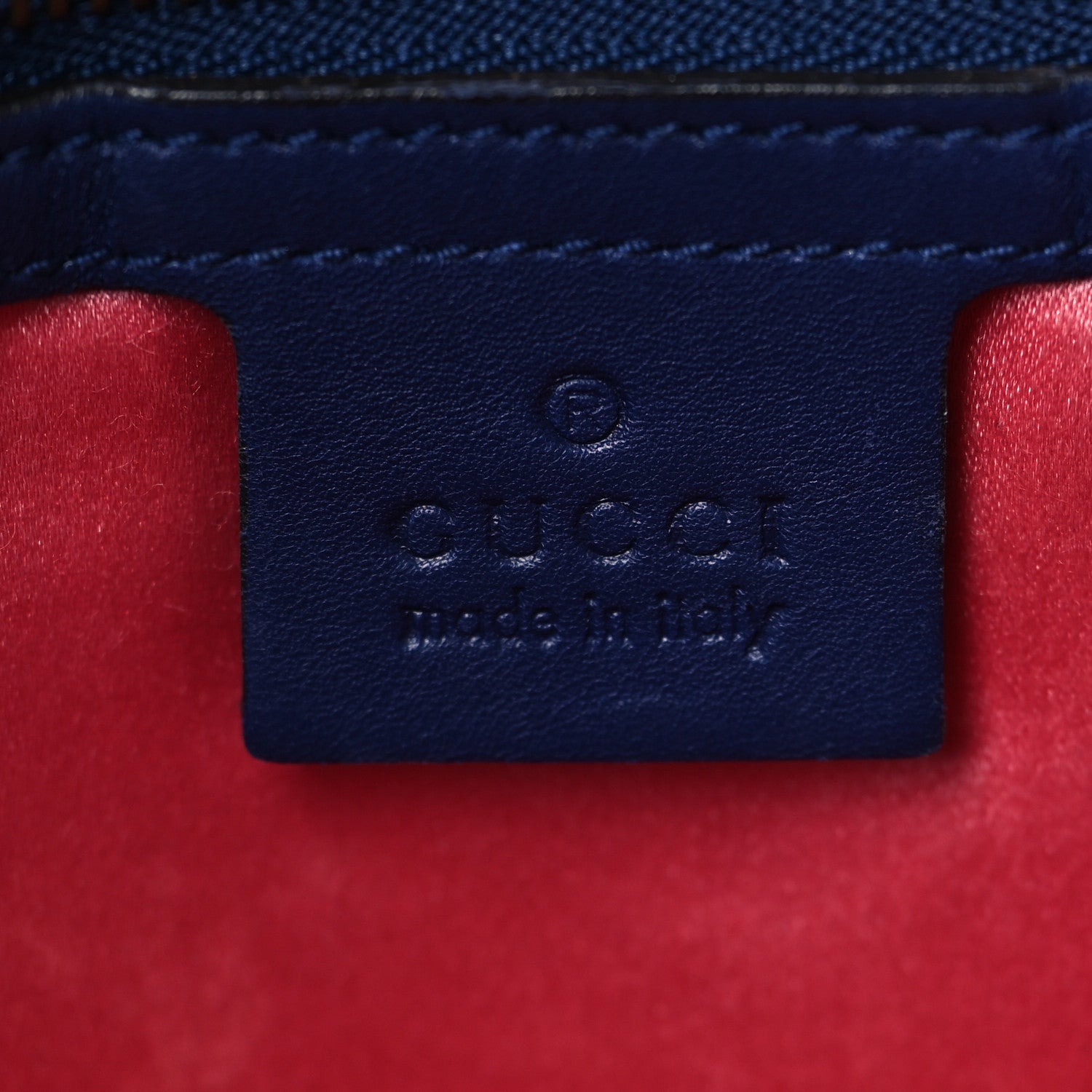 Gucci Velvet Matelasse Medium GG Marmont Shoulder Bag Cobalt Blue 6 of 9
