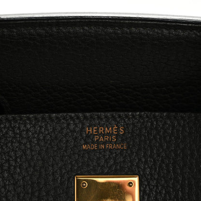 Hermes Ardennes Birkin 40 Black 6 of 15