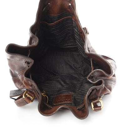 Prada Deerskin Tote Bruciato 5 of 19