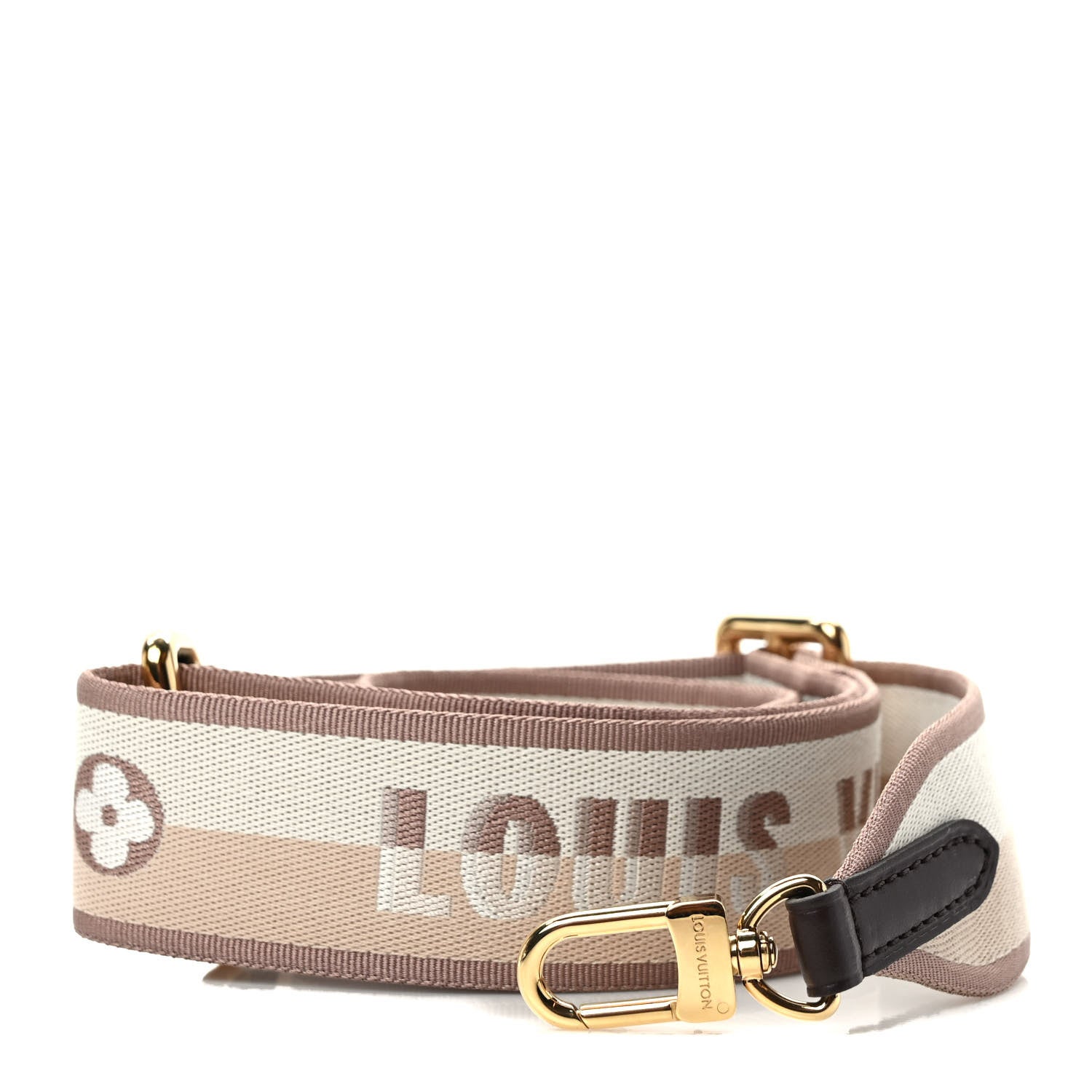 Louis Vuitton Jacquard Speedy Bandouliere 20 Shoulder Strap Beige Brown 1 of 3