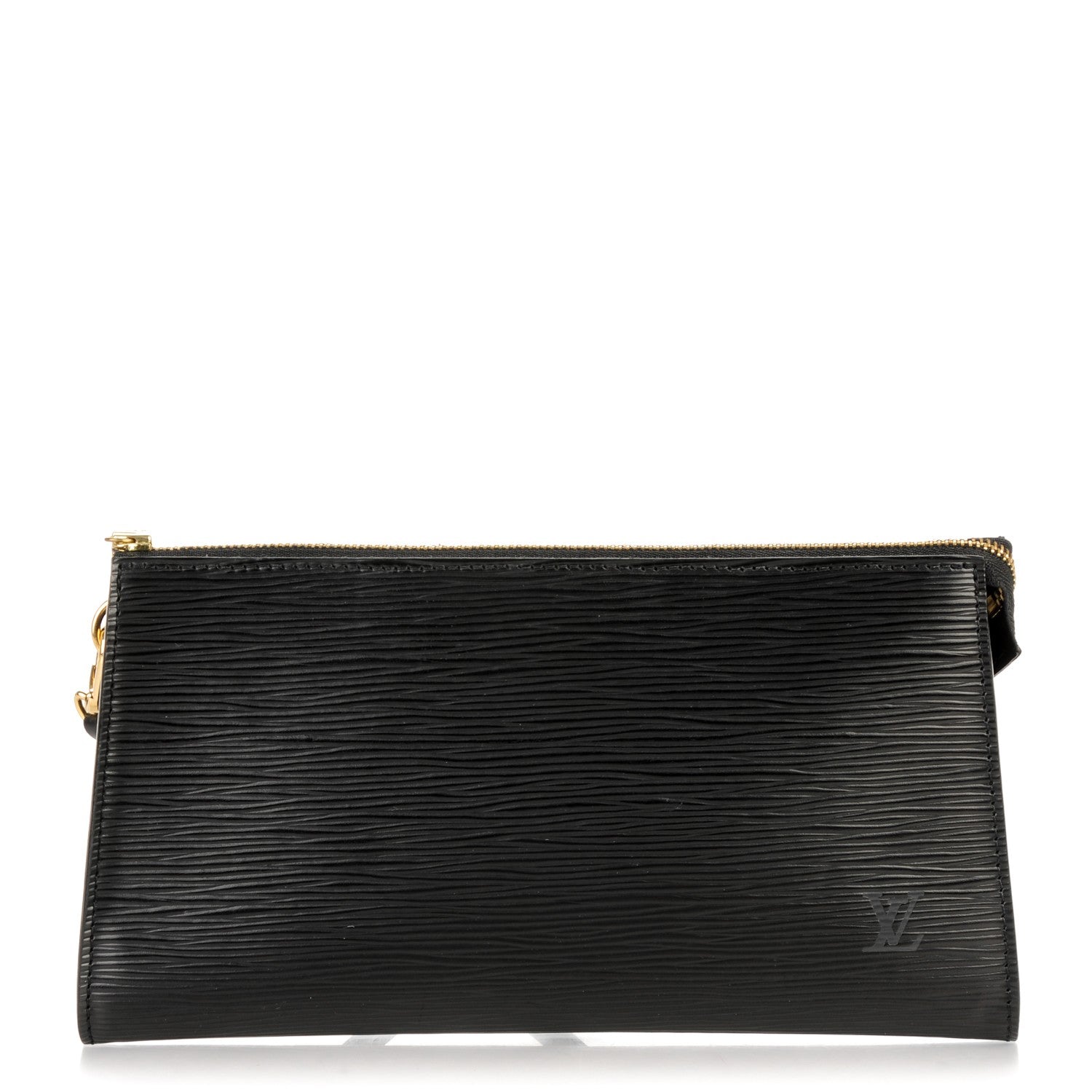 Louis Vuitton Epi Pochette Accessories 24 Black 1 of 7