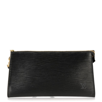 Louis Vuitton Epi Pochette Accessories 24 Black 1 of 7