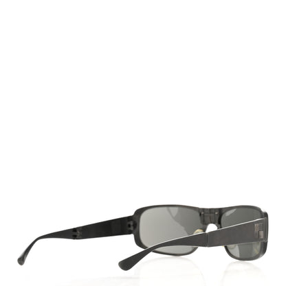 Louis Vuitton Folding Evasion Sunglasses Z0209U Black Grey 3 of 8