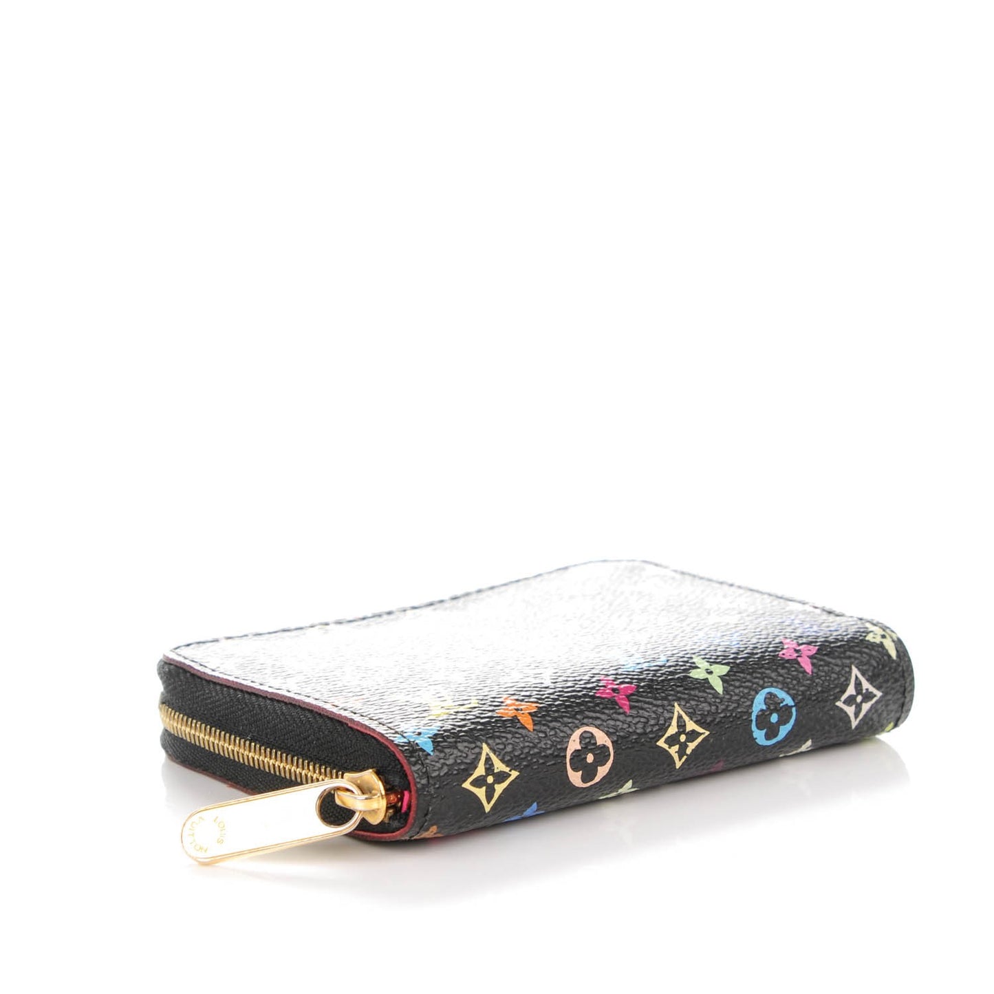 Monogram Multicolor Zippy Coin Purse Black Grenade