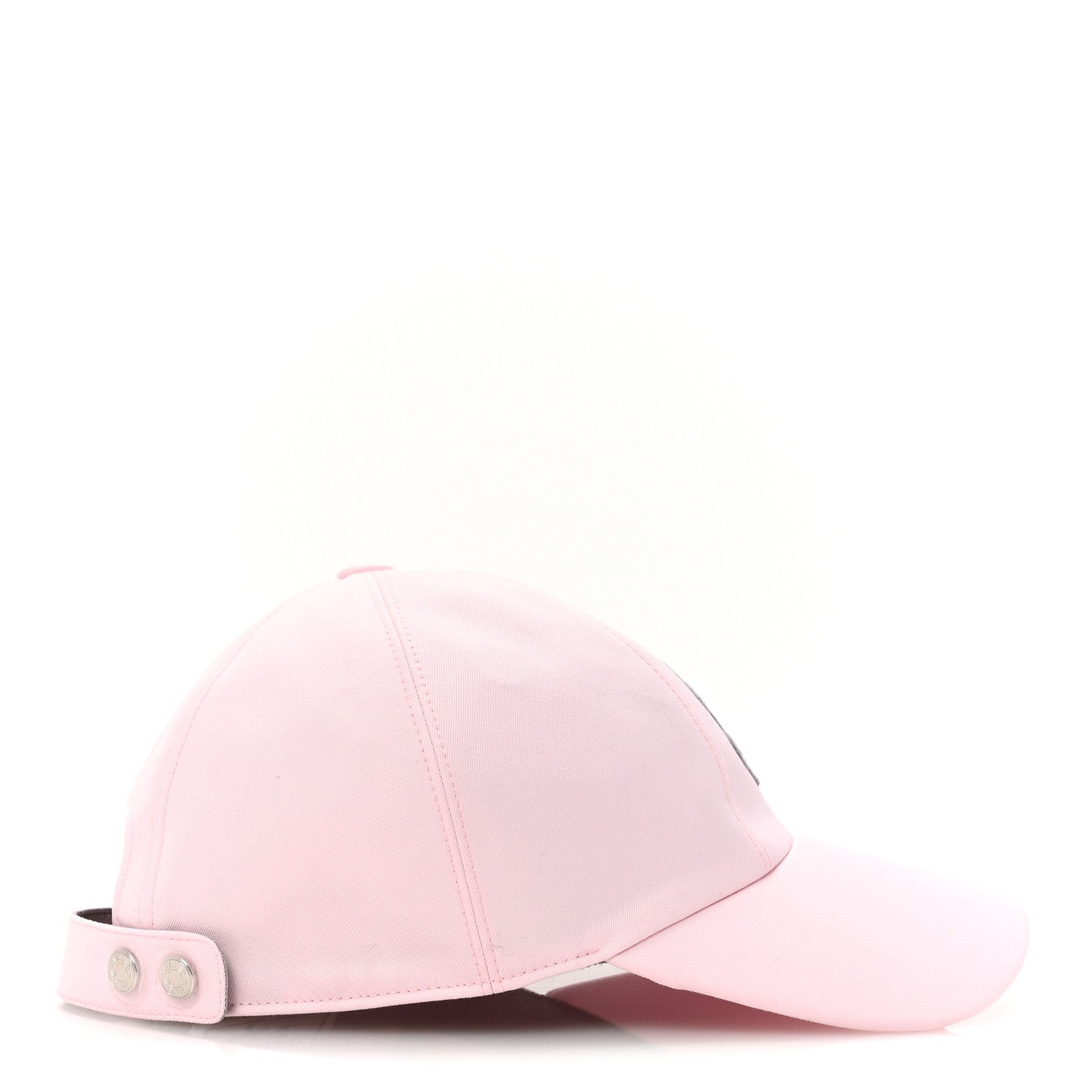 Hermes Cotton Canvas Serena Cap 57 Rose Darling 5 of 8