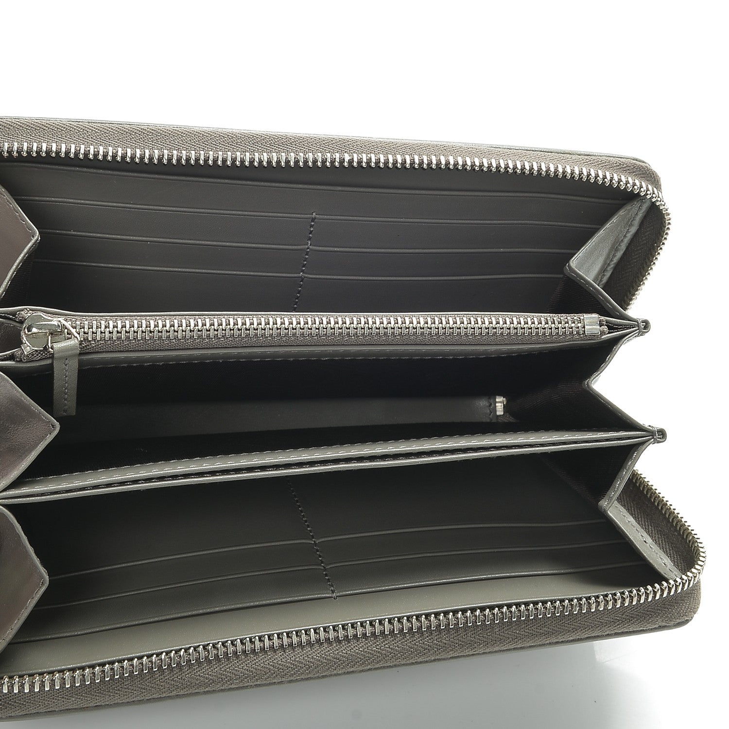 Gucci Calfskin Diamante Zip Around Wallet Loess 5 of 7