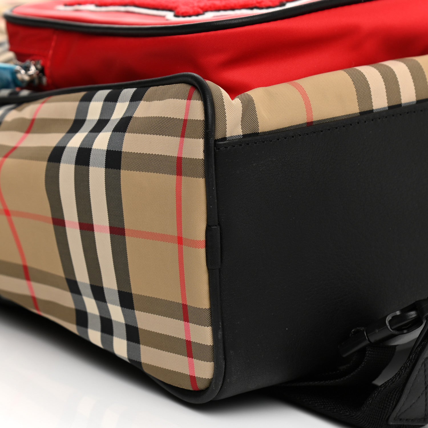 Burberry Econyl Vintage Check Kids Monogram Backpack Archive Beige 15 of 17