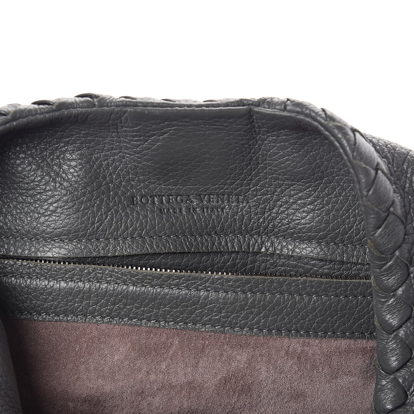 Cervo Deerskin Large Hobo New Grey