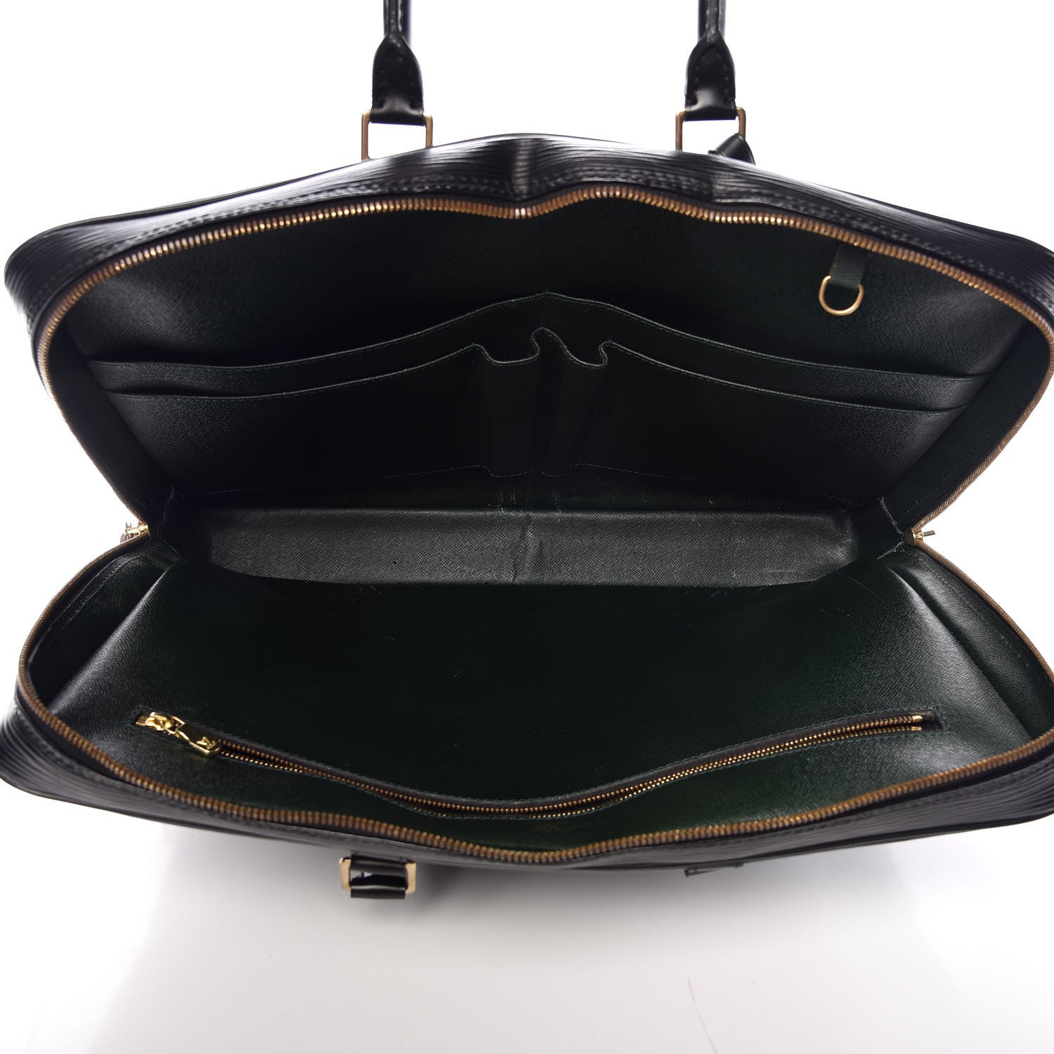 Louis Vuitton Epi Porte-Documents Voyage Briefcase Black 5 of 17