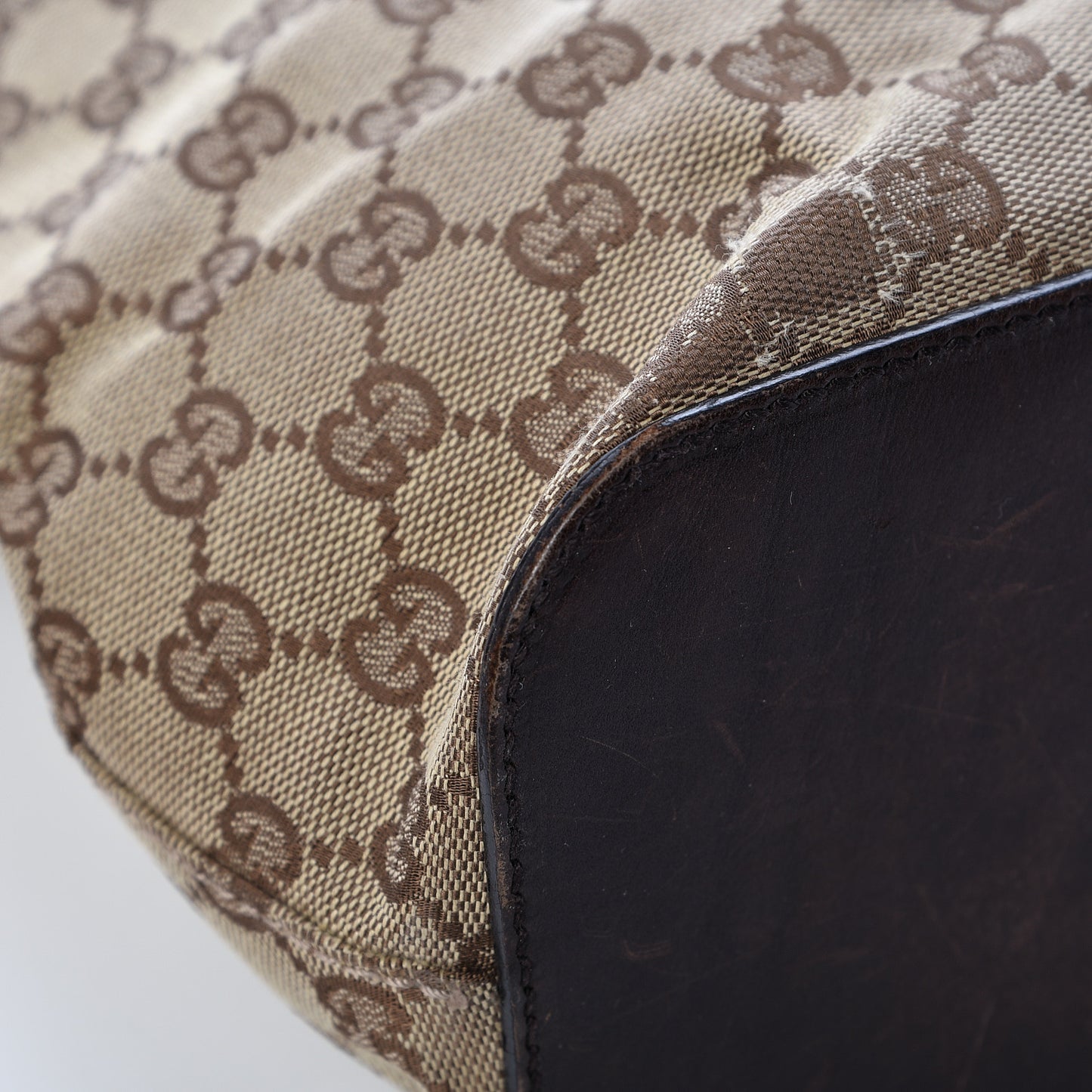 Monogram Hobo Dark Brown