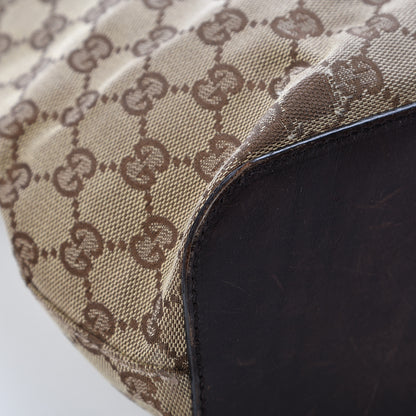 Gucci Monogram Hobo Dark Brown 11 of 19