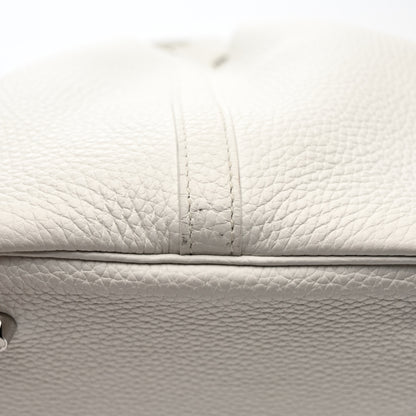 Hermes Taurillon Clemence Picotin 22 MM White 17 of 17
