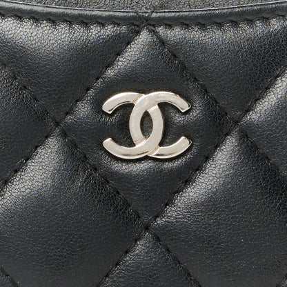 Chanel Lambskin Quilted Card Holder Black 9 of 9